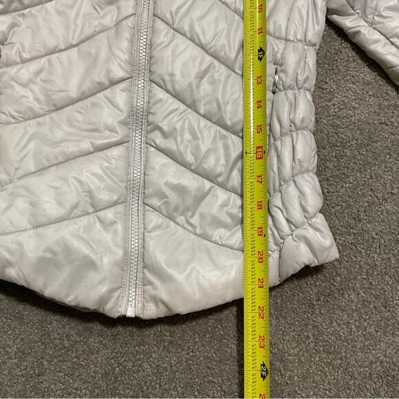 Obermeyer Girls Puffer  Jacket Size M (10-12) Light Gray - Picture 6 of 14